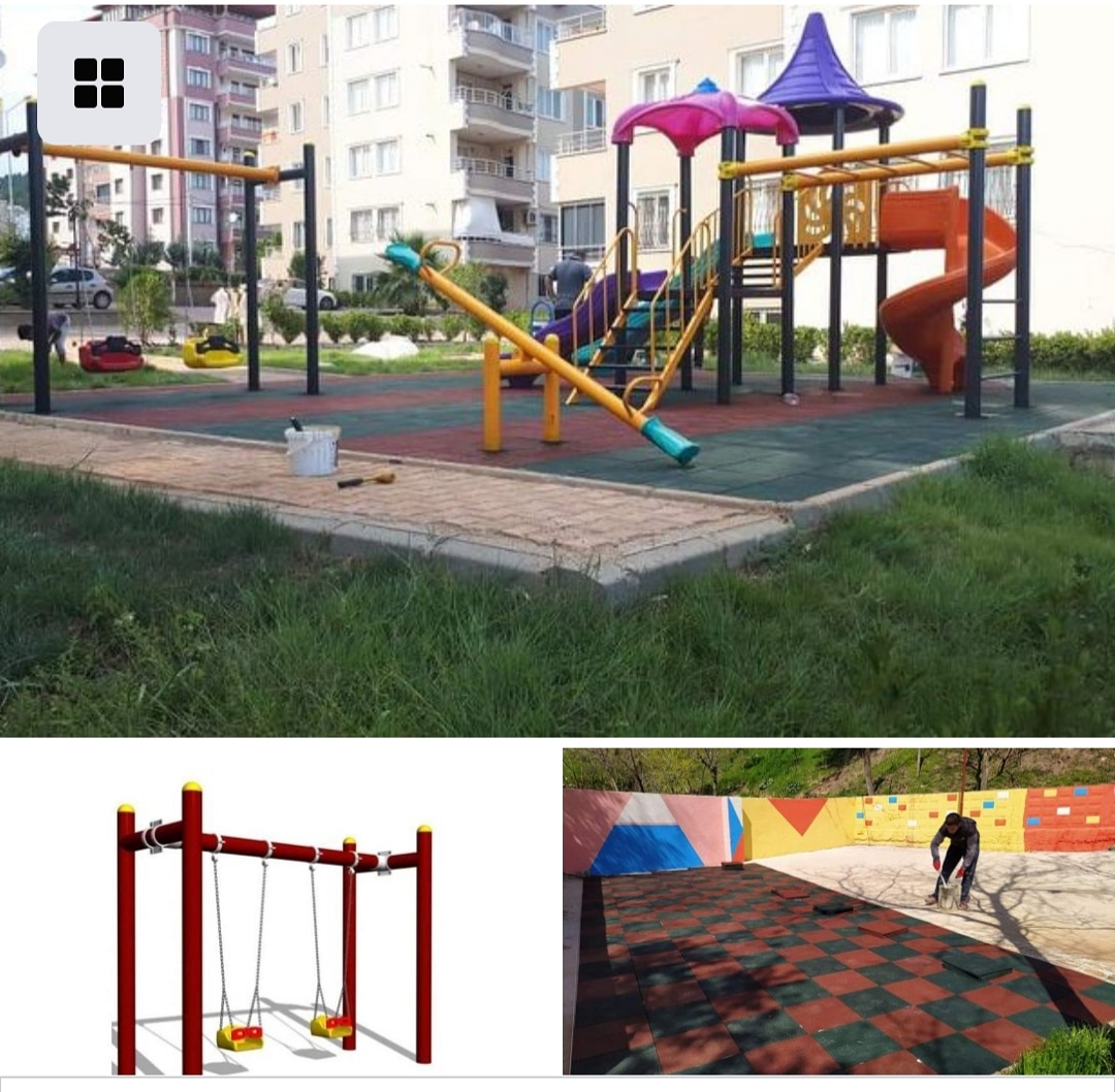 CORANA SONRASI PARKLARINIZI YENILIYORUZ 
*ÇOCUK OYUN PARKI
*ZEMIN KAUÇUK DÖŞEME 
*TAHTEREVALLİ 
*SALINCAK
#parktamircisi 
#rüyagibiparklar