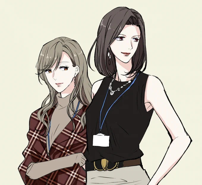 並べたところでやはり左側から何かしらの圧を感じるしこの二人のどう考えても物理的におかしい温度差が個人的に気に入っています 