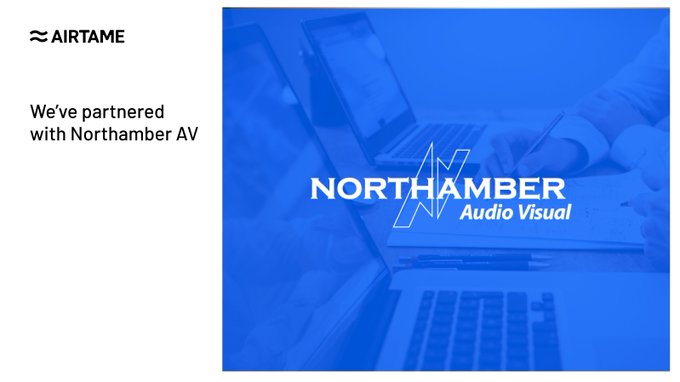 The Airtame wireless screen sharing and collaboration platform, recently enhanced by the launch of Airtime Cloud, is to be offered to resellers in the UK by Northamber AV bit.ly/3fjwv8d #AVtweeps <a href="/airtame/">Airtame</a> <a href="/NorthamberAV/">northamber-av</a>