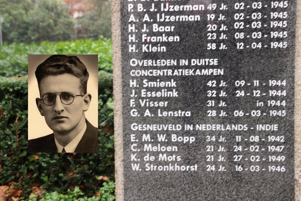 WitoldKepinski's tweet photo. Remember my uncle #Gerben #Andries #Lenstra who protected #Jews ✡️ and helped #allied #pilots 🇬🇧🇺🇸, murderer by Nazi’s. Born 23 - 02 - 1917 in #Amsterdam. Murdered in #Neuengamme (near #Hamburg) 06 - 03 - 1945. #Dodenherdenking2020 #4mei #4Mei2020 https://t.co/qoNlxD2n82