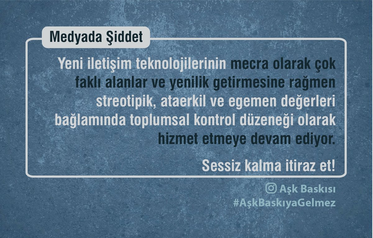 Medyada şiddet!

#AşkBaskıyaGelmez
#toplumsalcinsiyeteşitsizliği
#KadınaŞiddeteHayır 
#aşkbudeğil #sessizkalma #karşıçık #isyanet  
#Kadıncinayeti