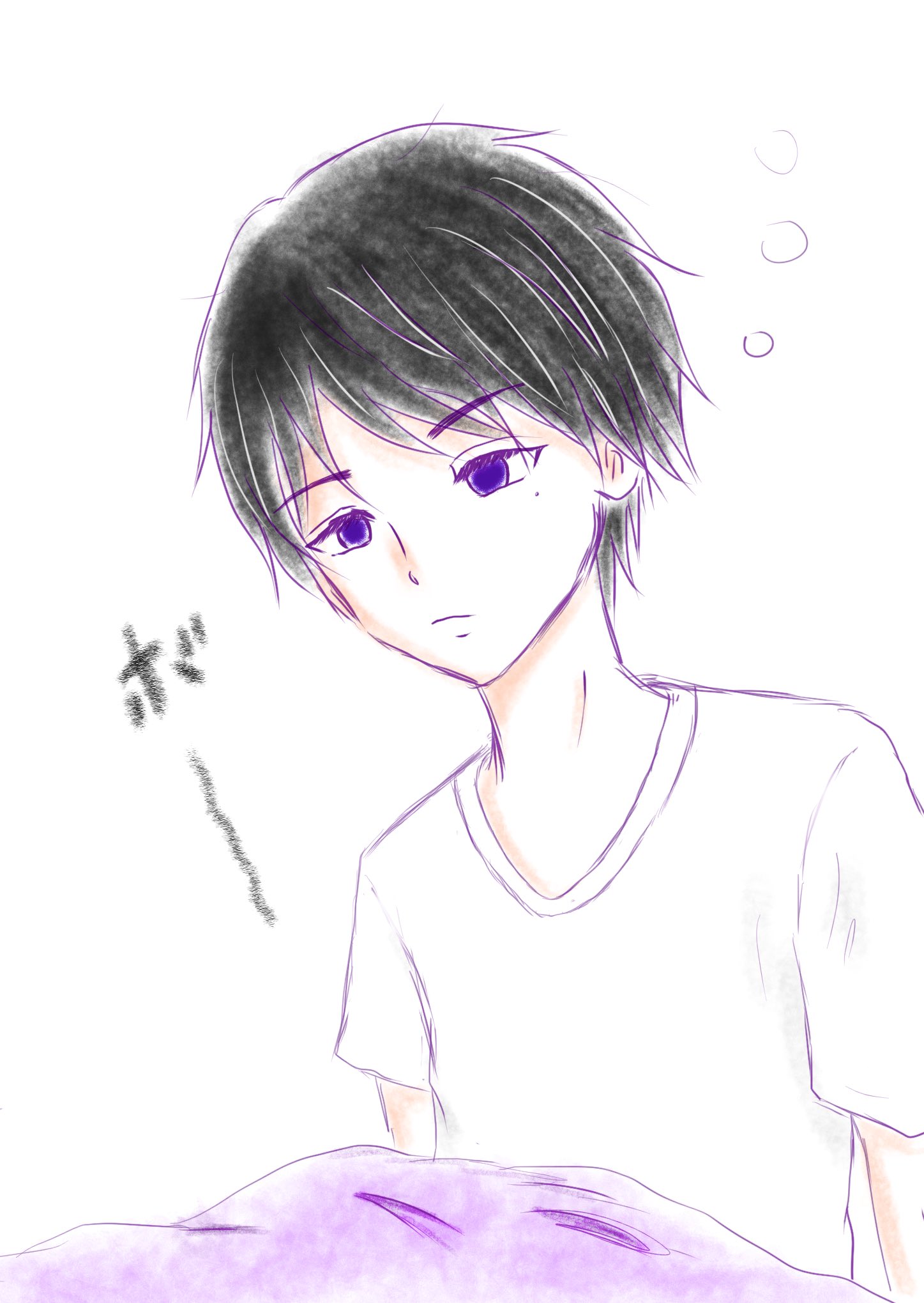 栄太 Aelイラスト 日和乃愛 眠そうな顔のひよりんが見たいというだけで勢いで描きました