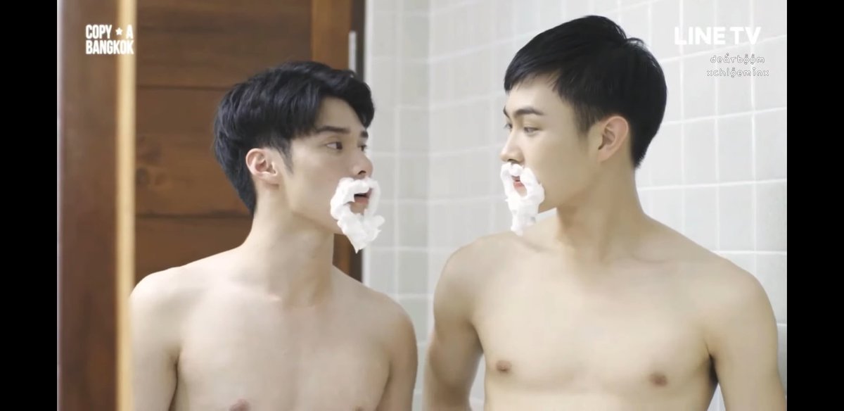 ManilaEDGER's tweet photo. shaving together is 💖💖💖 #FuseTee #MakeItLiveontheBeach https://t.co/55gBBTS2XZ
