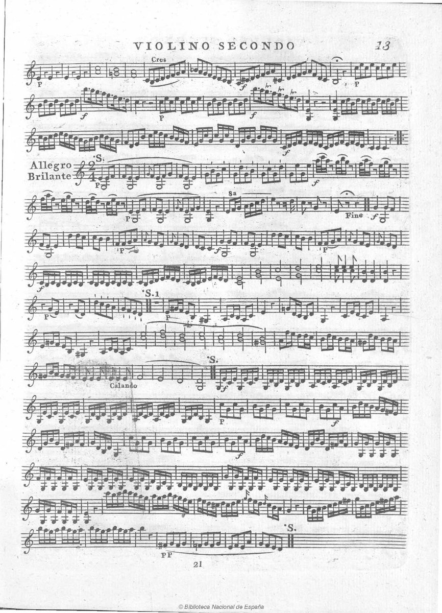svmusicology's tweet photo. Nuestra querida @BNE_biblioteca conserva estos duetos para dos violines de la compositora italiana Maddalena Laura Lombardini Sirmen (1745-1818) 🎻
➡️https://t.co/T1YkX2hioG
#ComparteBNE
#LaBNEContigo
#TwitterCultural https://t.co/XGuAzP1iGz