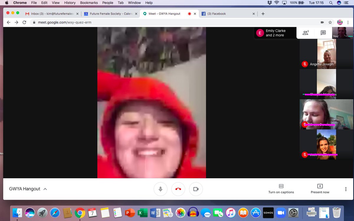 FFS1future's tweet photo. Tuesday is #GWYA day.
Missing our weekly get together but hanging out on-line produces its own fun! We can't wait to share the things we are working on with you.
Hope you are all still finding ways of connecting .
#futurefemalesociety #thesegirlscanjustkeepongoing https://t.co/LHqUZpByXz