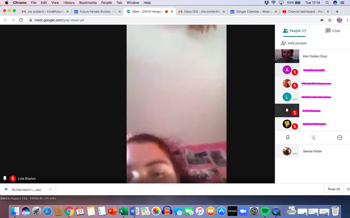 FFS1future's tweet photo. Tuesday is #GWYA day.
Missing our weekly get together but hanging out on-line produces its own fun! We can't wait to share the things we are working on with you.
Hope you are all still finding ways of connecting .
#futurefemalesociety #thesegirlscanjustkeepongoing https://t.co/LHqUZpByXz