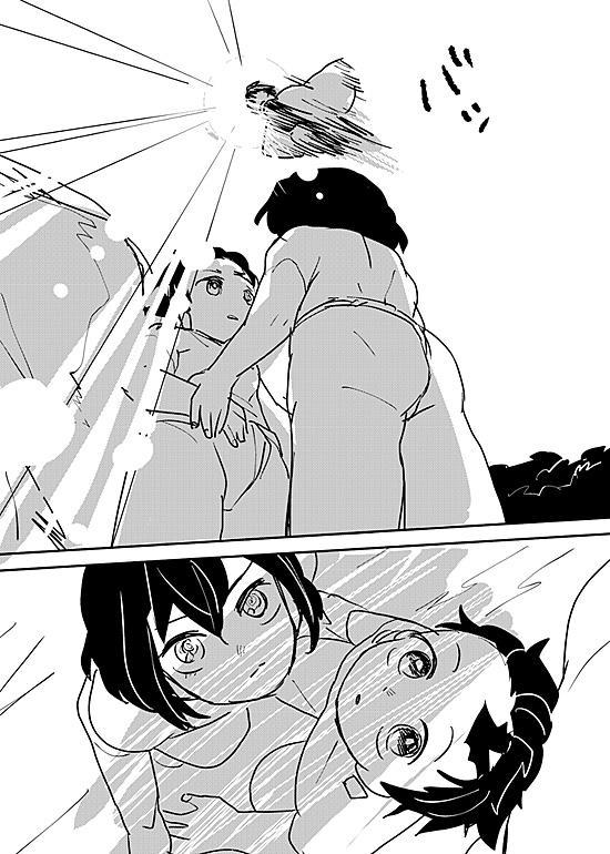 なんかちょっとぎゆーさんが焦ってしまった義炭漫画3-1 