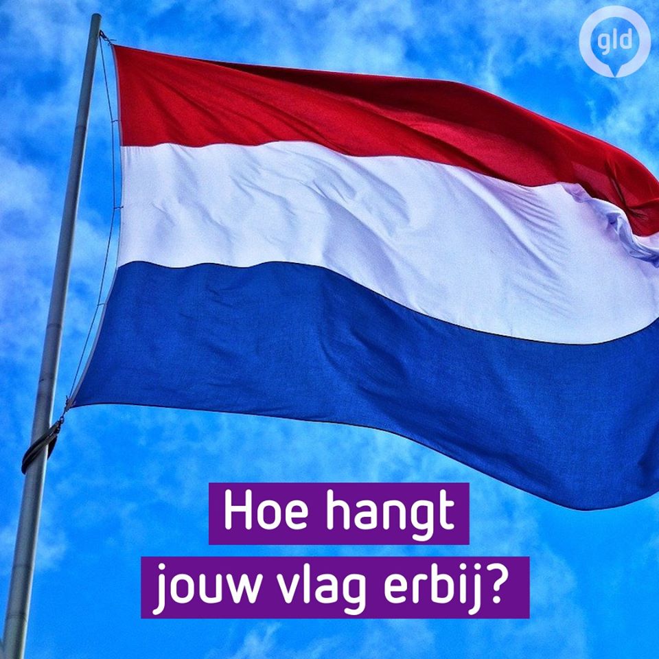 Hoera! De vlag hangt uit want we vieren onze vrijheid! #75jaarvrijheid #omroepgld #gelderland #bevrijding #5mei #5mei2020 #wageningen #wo2 #ww2 #vrijheid #Vrijheidsvuur