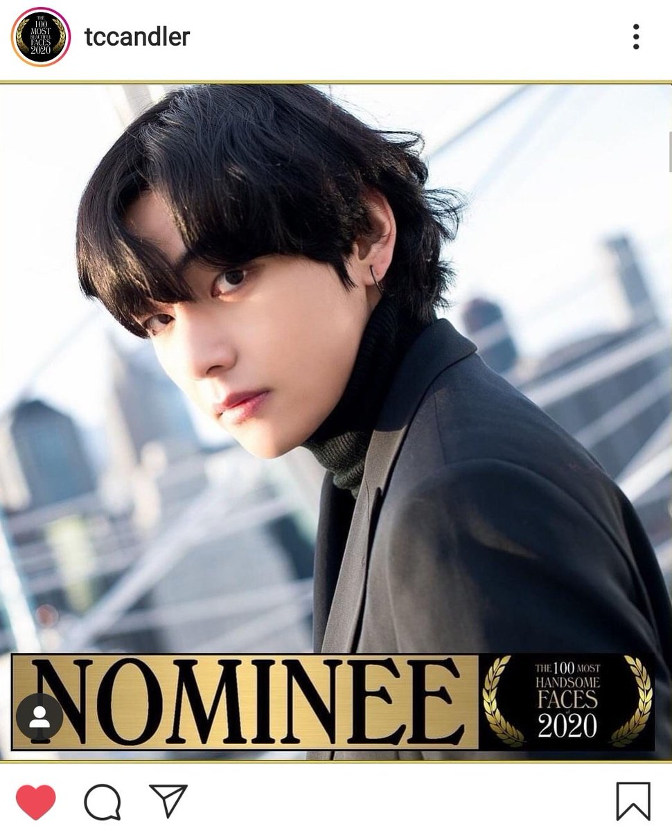 Bts V Uk Voting Taehyung Is Nominated For 100 Most Handsome Faces Although The Winner Is Selected Based On Critics Opinions But We Can T Have Taehyung Be The