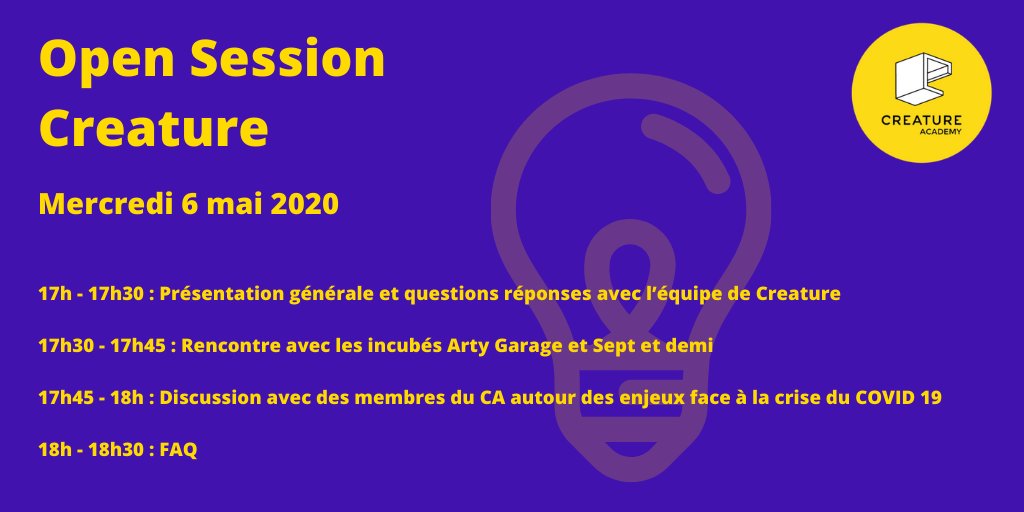 💥 Voici le tant attendu programme détaillé de notre Open Session !⁣
⁣
Rendez-vous à 17h, on vous attend nombreux et nombreuses ! ⁣
⁣
#facebooklive #entreprenariat #opensession #culture⁣