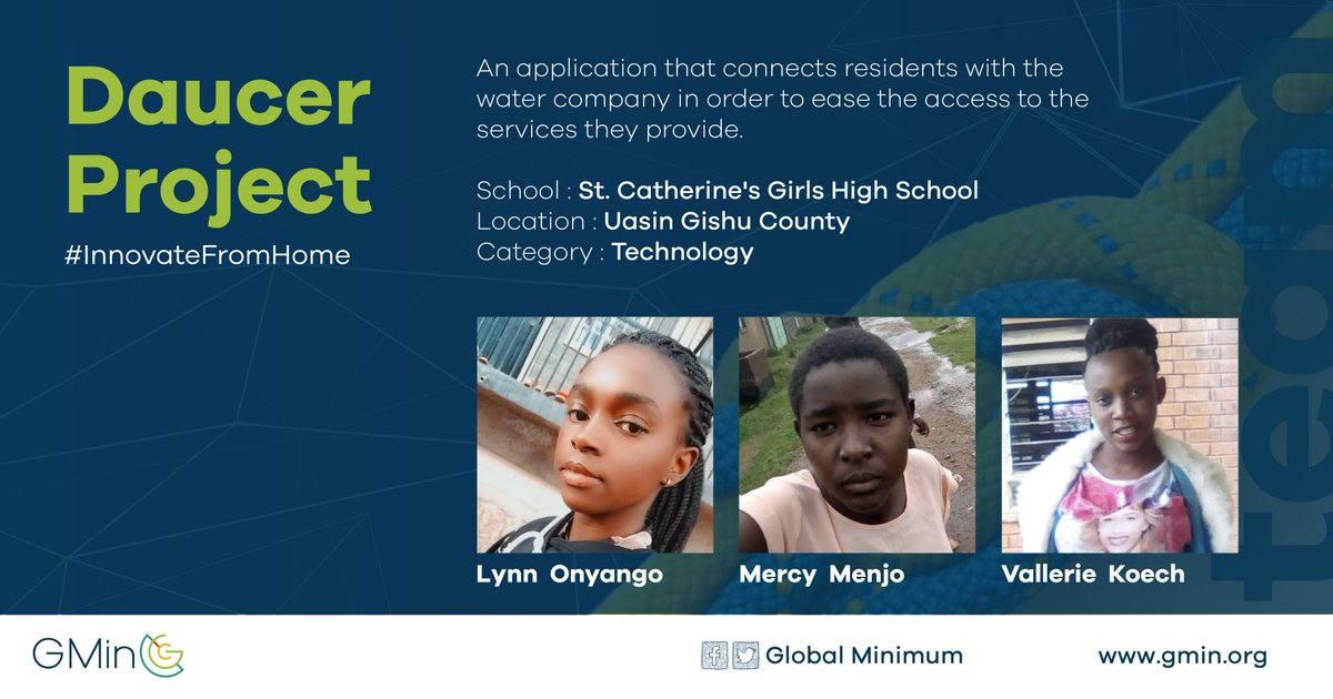 InnovateKenya's tweet photo. Lynn and Mercy from St Catherines would like to create a water management mobile app.

@MITAppInventor 

#InnovateFromHome #Innovators #STEM https://t.co/pEfWv7RBx7