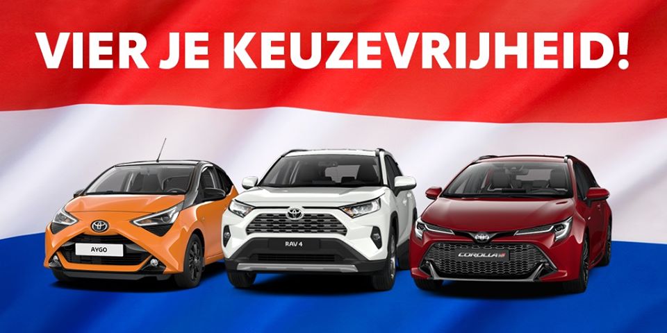 KooijmanGroep's tweet photo. #Bevrijdingsdag75jaar genieten van keuzevrijheid! Fijne #bevrijdingsdag vandaag #toyota #kooijmangroep deuren open #5mei #Vianen #Tiel #Utrecht. https://t.co/TpYGM5IObC