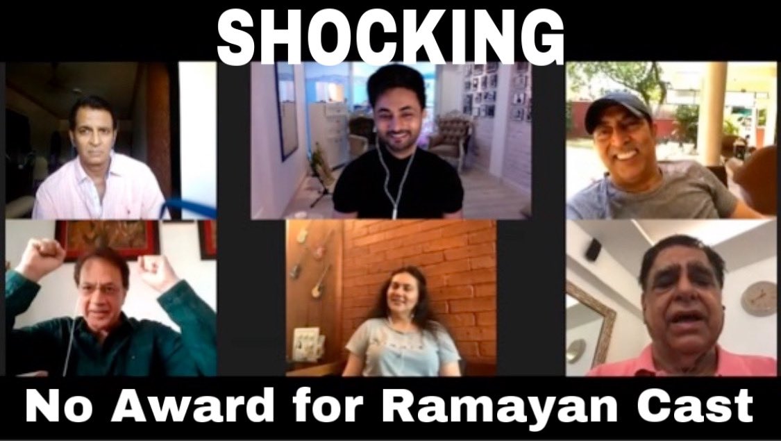 rjanmol's tweet photo. I Was Shocked when the Stars of #Ramayan Revealed This Fact 😔

#RamayanOnDDNational has Broken All Records... during #Lockdown it gave us Positivity

Request All Fans of Ramayan to Watch This : RT
https://t.co/deKVlKv01P

@PMOIndia its Our Humble Request🙏🏼 #awardforramayan https://t.co/plwElawVQP