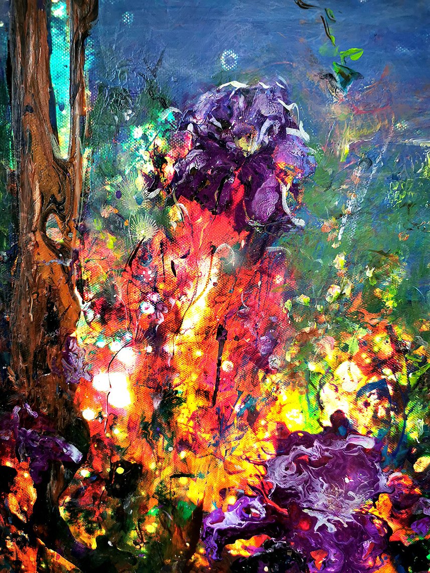 CollabArtLab's tweet image. If you have got tired of a large art piece in your room-take a slice -it could work too:)