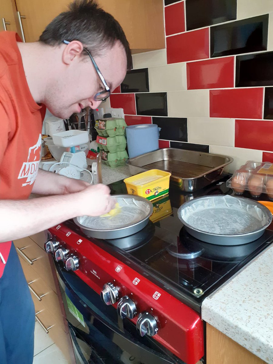 MaddieNowGroup's tweet photo. One of my participants discovering a new hobby... baking! Alex made a Victoria Sponge independently and I am very impressed🍰 Love being able to keep in contact with my participants and see them learning new skills!
#grateful #NOWGroup https://t.co/SUHvoVWS4S