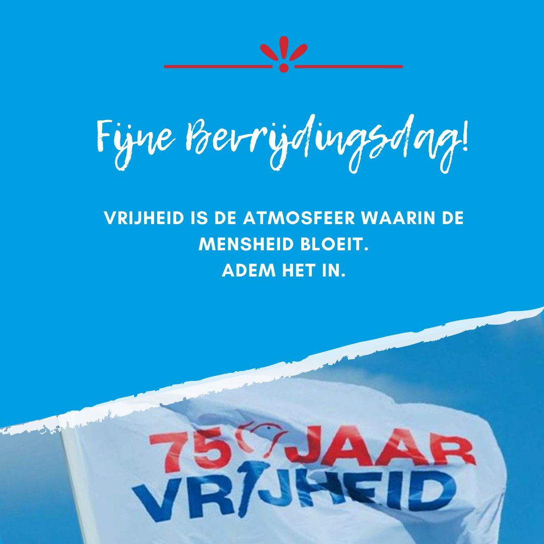 𝑩𝒆𝒗𝒓𝒊𝒋𝒅𝒊𝒏𝒈𝒔𝒅𝒂𝒈

Een dag die anders is dan voorgaande jaren maar nog steeds met dezelfde waardevolle betekenis.
Koester het, vier het, en geef het door! 🙌