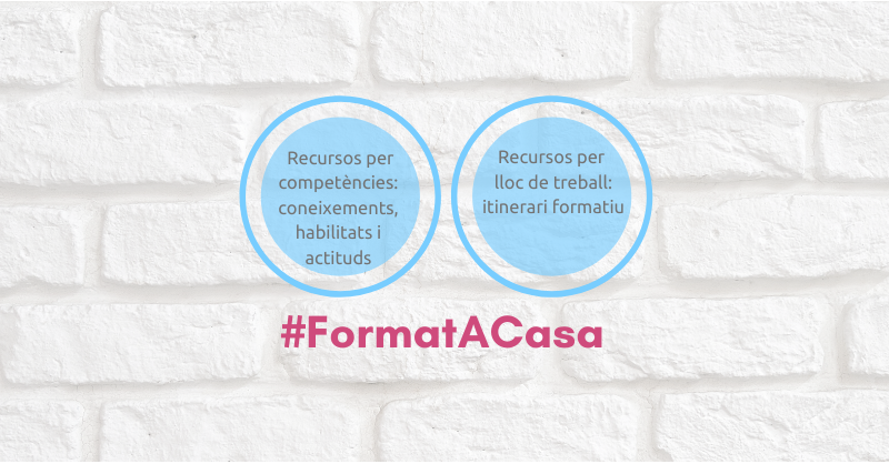 FormacioDIBA's tweet photo. 📢 Recursos formatius en obert al vostre abast❗️ Recordeu que els podeu consultar per:
- Competències, coneixements, habilitats i actituds: 👉https://t.co/C1rMG5N3Bc
- Lloc de treball: itinerari formatiu: 👉 https://t.co/gomu9NuwIC
#FormatACasa #SeguimConectats #FormacióEnLínia https://t.co/9rczFHumjS