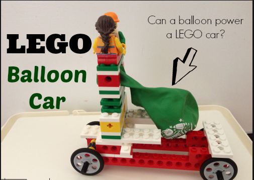 lego balloon car