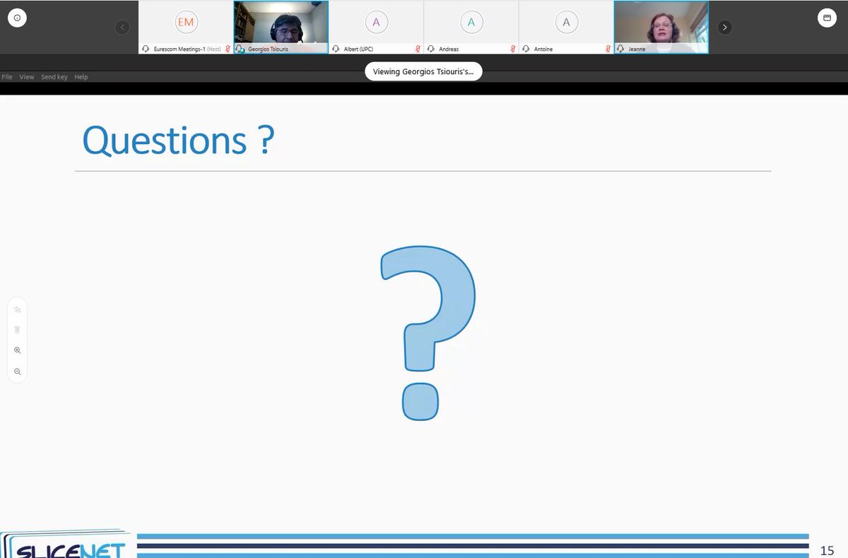 Sixth 5G Network Slicing Webinar Q&amp;A - Georgios Tsiouris from OTE explains how #covid19 has not impacted system integration but has made validation more challenging
slicenet.eu/slicenet-5g-we…
#5Gsystemintegration #networkslicing #SliceNetWebinar #ICT #H2020 <a href="/5GPPP/">5GPPP</a>