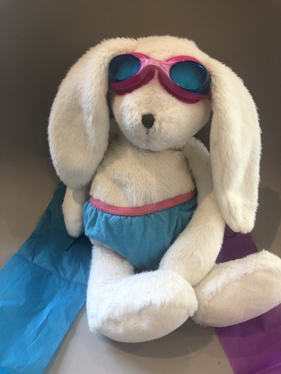 jean_sayers01's tweet photo. #DesignYourSuperBear ok Bunny from Sophie aged 4. Super Fred features a dual panelled cape for ear like flying control and ContagiousGood Goggles turning all the baddies he sees good by giving them their own goggles too! We even made a prototype. https://t.co/PnOuEsmPdD