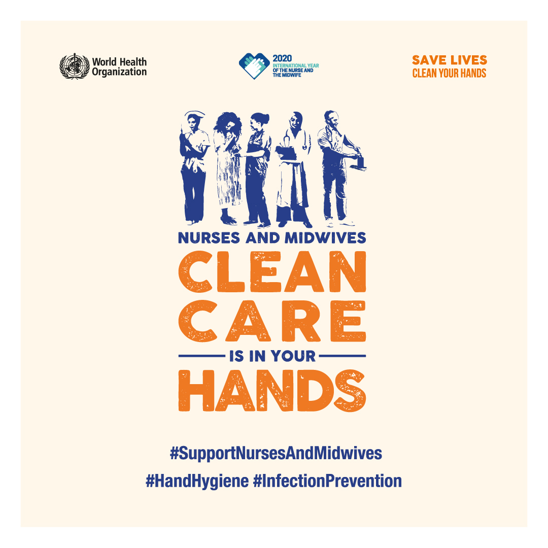 Havas_SO's tweet photo. It's Global Hand Hygiene Day and the theme is Nurses and Midwives, but good hygiene also begins in the home, so make sure you give your hands a good scrub after exercise, shopping etc! Clean hands save lives. #HandHygieneDay #cleanhandssavelives https://t.co/2ocDFwqhyU
