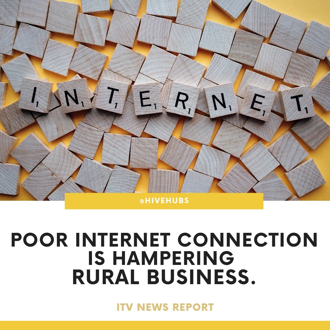 HiveHubs's tweet photo. Just before #lockdown @itvmeridian visited to find out about how poor #broadband is hampering rural business during this time.
You can watch the feature on our website.
Have you struggled with your internet services?"
#hivehubs #itv #slowconnection #workingfromhomeproblems https://t.co/oSj2Y9dPfr