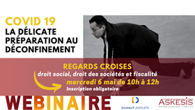 InvestCotedAzur's tweet photo. 📣Webinar demain mercredi 06 à 10h pour un éclairage opérationnel sur les outils juridiques et fiscaux afin de préparer la sortie du confinement #Askesis #DuhautAvocats
👉https://t.co/9yfqq1MghH https://t.co/L7m1LwoNCk