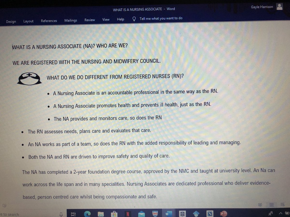 #FDNA506 Transition to Practice. Who are we? ⁦@hannahlames1⁩ ⁦<a href="/WeNursingAssocs/">WeNursingAssociates 💙</a>⁩