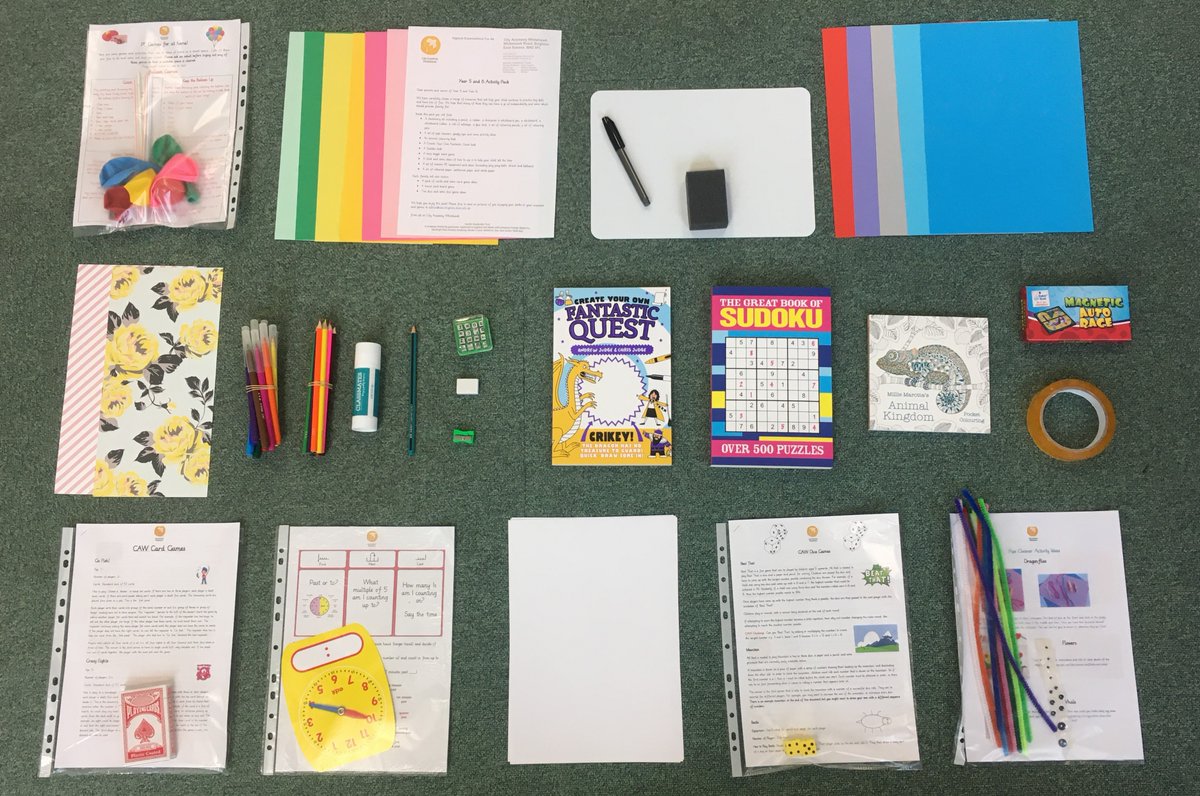 cawbrighton's tweet photo. Superb team effort here at City Academy Whitehawk. Thrilled with our offer of Activity Packs, requested and received by over 290 children! Thank you to @GreggsOfficial for another generous donation. https://t.co/XjISAvGNUn