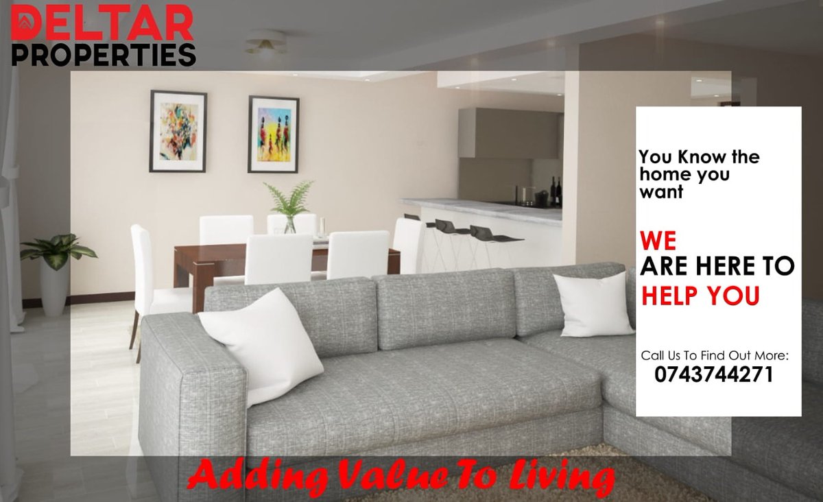 deltar_pl's tweet photo. Comfort, Elegance, Class and Affordability...we offer all this at an 8 Year Payment Plan with 0% Interest.
#affordable #home #homebuyers #invest #investing #modern #apartments #paymentplans #zeropercentinterest #Parklands #kilimani #nairobi #staysafe #stayhom #quarantine #covid19 https://t.co/PTsgFKQiln