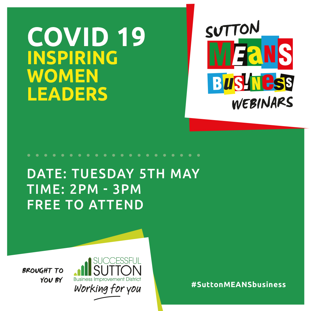 Please join Successful Sutton today at 2pm on Inspiring women leaders during COVID-19, we have a great panel of experts available to answer your questions. Use the link below to register us02web.zoom.us/webinar/regist…
