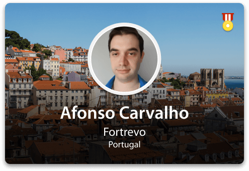 OutSystemsDev's tweet photo. Meet Afonso Carvalho, one of our new #OutSystemsMVP. He is a Tech Lead for @ForTrevo with over 5 years of OutSystems experience. Afonso is excited to give back to the OutSystems community. Welcome Afonso! 🙌 
https://t.co/WVRIY5THlT https://t.co/LjpjME5Unm