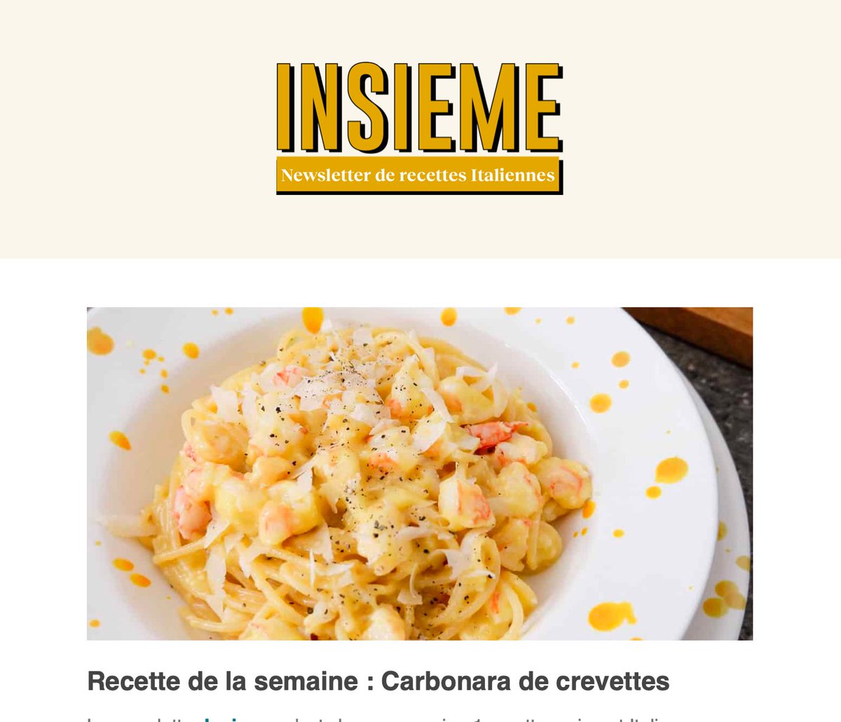 .<a href="/getluko/">Luko</a> je pensais que vous étiez des gens bien, jusqu'à ce que je reçoive une newsletter de recettes italiennes avec mon email Luko 🙀 Le confinement vous fait craquer ?