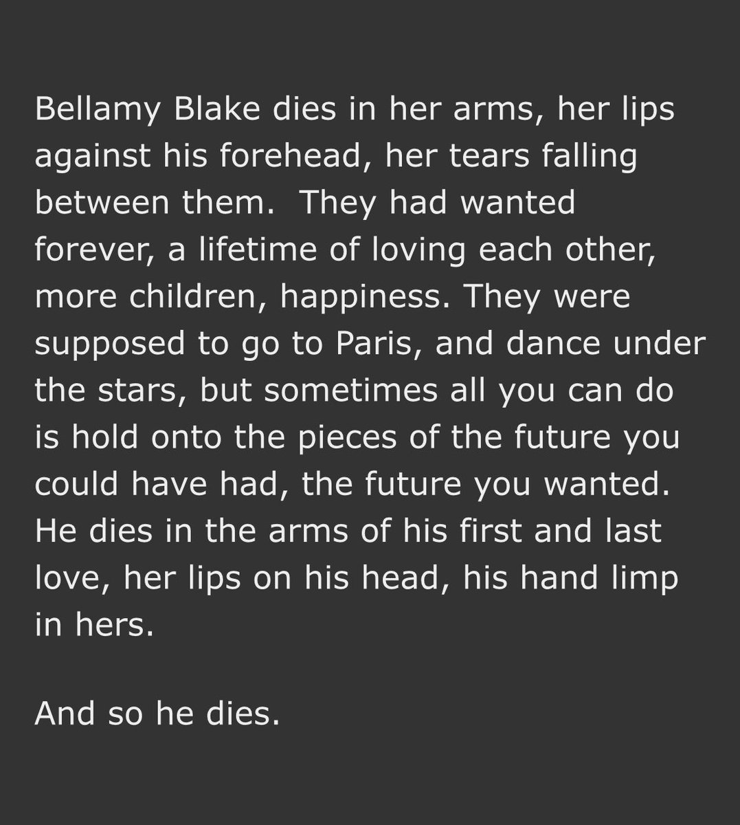 ZouReads's tweet photo. 📍Holding Onto The Pieces Of A Future We Could Have Had by Justheadandheartthings ➡️ @SkiripaBlake📍
✍️ 2338 words
✅ Complete 
📩 2020-05-03
🙊 It was: beautiful, soft and then suddenly VERY SAD 
🤓 Read it here: https://t.co/2gS5vXpt6Y

#BLmcd https://t.co/1FcwNRwNfo