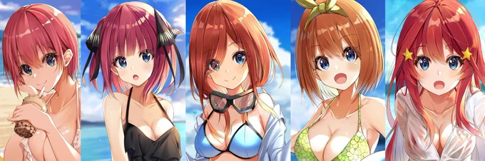 五つ子ちゃん誕生日おめでとう???これからもいっぱい描いていきたい‼️‼️
気づくの遅れて昔絵ばかりで申し訳ない…(';Д;`)
#五等分の花嫁 #中野家五つ子誕生日 