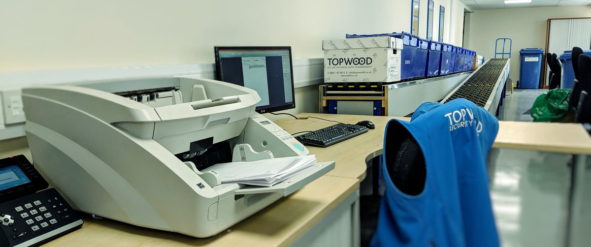 Make working from home easier by digitising your documents. Get access from anywhere at anytime.
Any size document. GDPR Compliant. Single or Double sided. OCR searchable. 
Get an estimated cost with our scanning calculator: topwoodltd.co.uk/scanning/scann…
#documentscanning
#digitisation