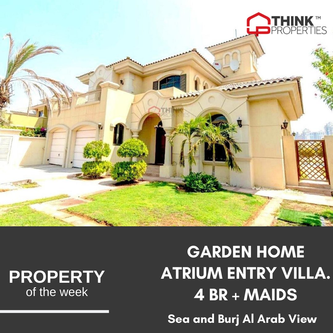thinkpropdxb's tweet photo. PROPERTY OF THE WEEK | VILLA FOR RENT
Luxurious beach-front 4-bedroom villa with study room located in Garden Homes Frond C, Palm Jumeirah

For more details call +971528889369

#realestate #realestateexpert #gardenhome #apartment #palmjumeirah #thinkproperties #mydubai #uae https://t.co/wLhxmVUBp4