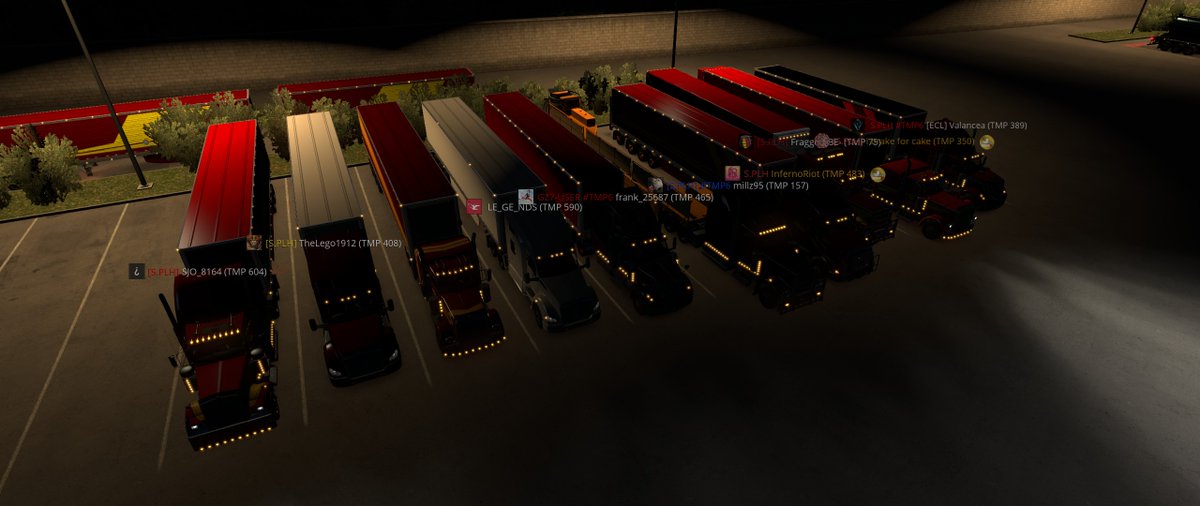 AustinPhoenix8's tweet photo. #SPLH Turned out in good numbers again at the @TruckersMP #TMP6 ATS Convoy. Another Fantastic Community Event! #BestCommunityEver https://t.co/gMKYxMFL6y