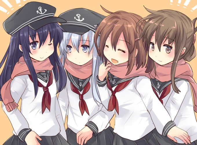 #こどもの日なのでこどもの画像を貼る 
第六駆逐隊… 