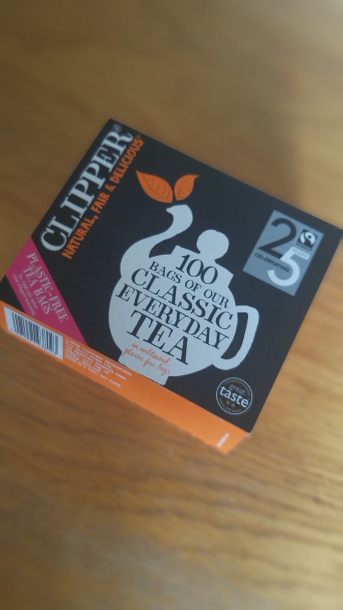juliec148_julie's tweet photo. Favourite tea bags! What are yours?
#lockdownbrew #lockdown @clipperteas https://t.co/hhfmlEMPGt