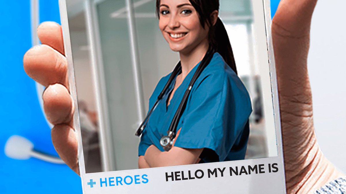 jesswade's tweet photo. 😷🥽 @HelpThemHelpUs_ recognise the importance of #COVID19 patients seeing the friendly faces of healthcare workers behind PPE. to make it easier for frontline staff, we’ve partnered w/ @WeAreSuperSnaps to print + deliver FREE wipeable polaroids 👉 https://t.co/7rHjw4rIHE https://t.co/NWv8XU3Sun