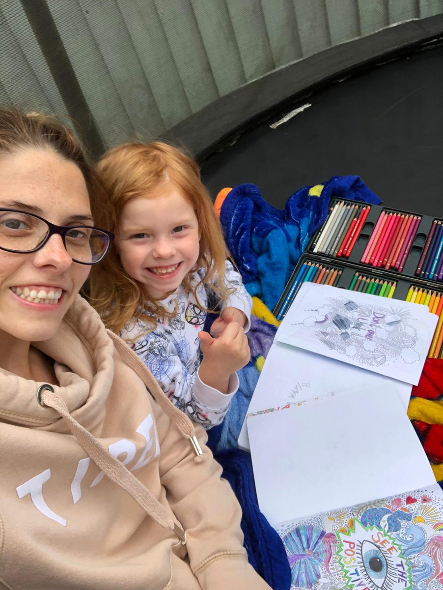 MHMWales's tweet photo. What helps you during isolation? We would love to see. Kayleigh and her daughter Lily love doing everything together, especially art and craft #wearemhmwales #inthistogeher @michaelaj1976 https://t.co/yEXekRNYm8