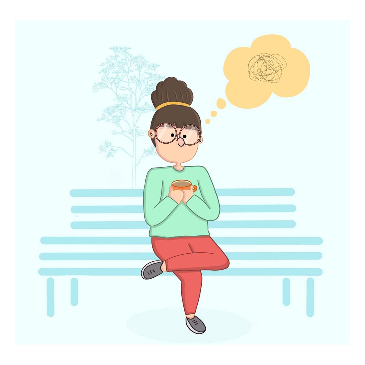 carmengc_'s tweet photo. El silencio de los cafés 
🎨: @dibujitosimperfectos #ilustracion #buenosdias https://t.co/xWVcwIVmUp
