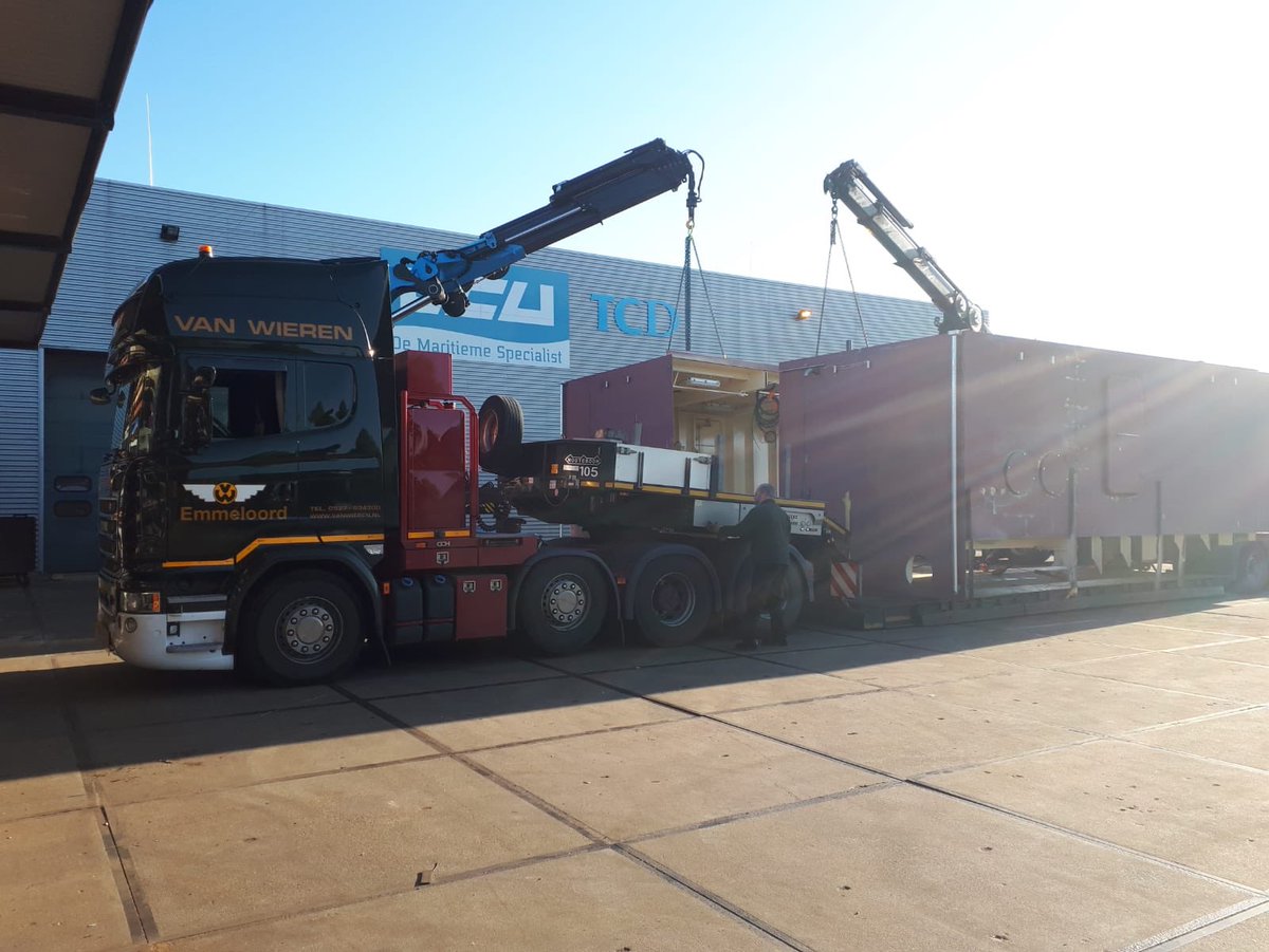 AlbertVCU's tweet photo. Grote transport klus van de gemaakte secties voor @GlobalSeatrade #R2 #Baltic https://t.co/uhhuafqnLg
