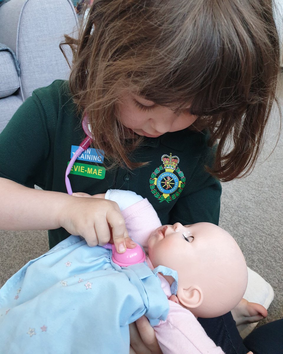 LucyField2017's tweet photo. @wmasrobmoore Here she is 'in training' 🚑🏥 https://t.co/TwihTAuEsv