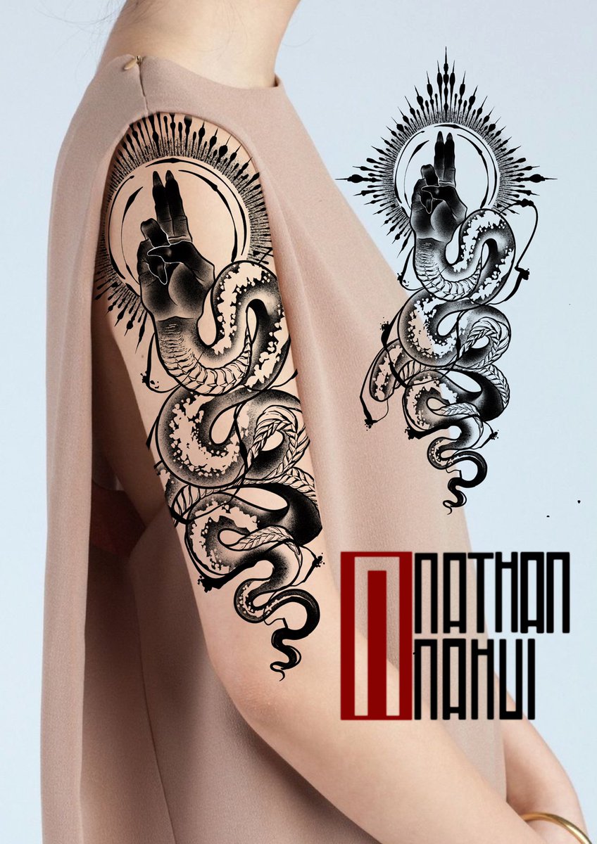 nathannahu's tweet photo. DESIGN AVAILABLE!!
Info PM!!!
#tattoo #tattooartist #tattoodesign #tattoostyle #snaketattoo #snaketattoodesign #handtattoo #handtattoodesign #blackworker #blackworkdesign #procreateart https://t.co/OLTmTEtwPZ