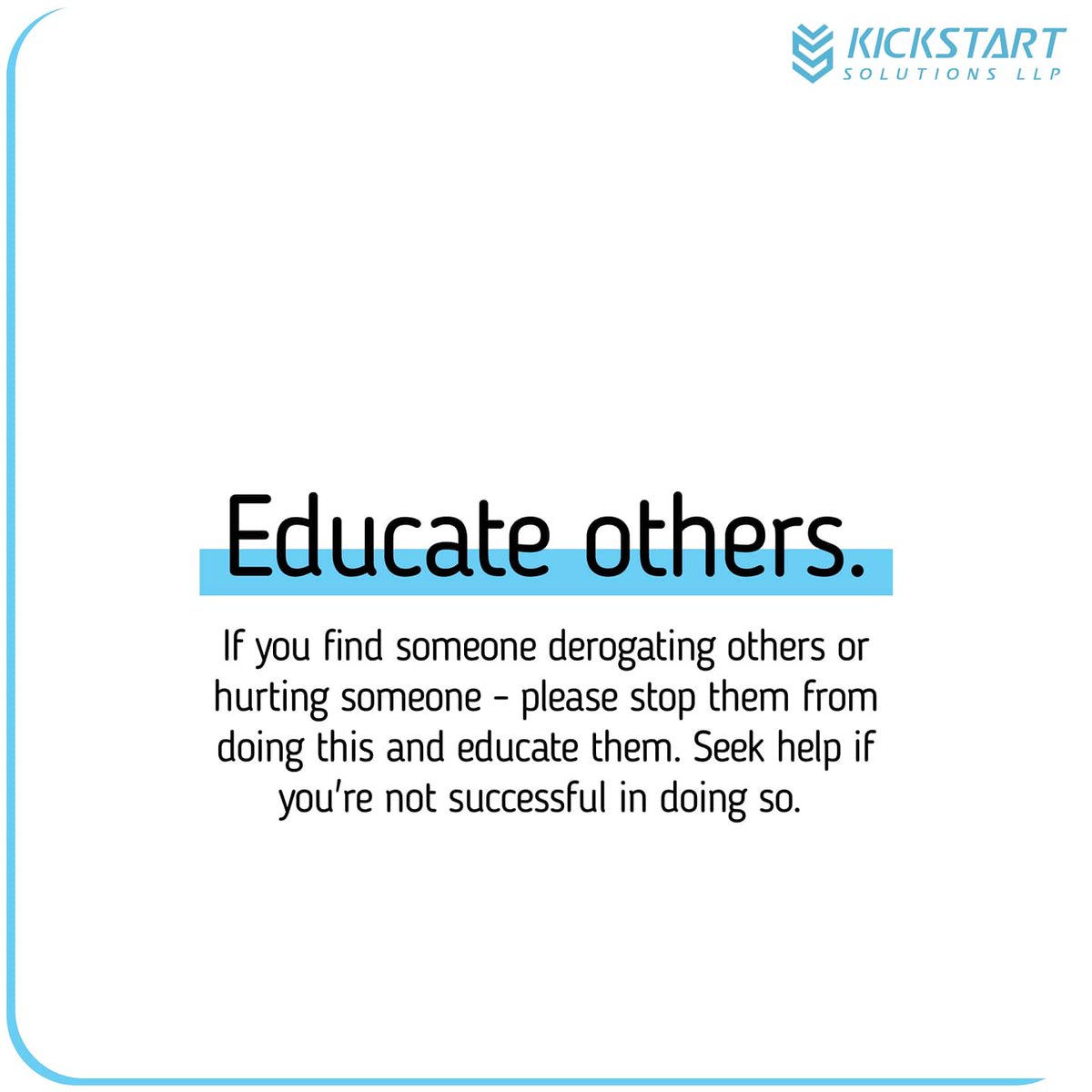 KickStartLLP's tweet photo. Please share this as much as you can.
It's not hard to be a good human being online.
Hope this helps.
For context, please Google locker room Bois.
Please reflect on your behaviour and seek help.
.
.
#lockerroombois #respectwomen #stepstodo #respectwomen #reflect #seekhelp https://t.co/Xr6zjOVK5E