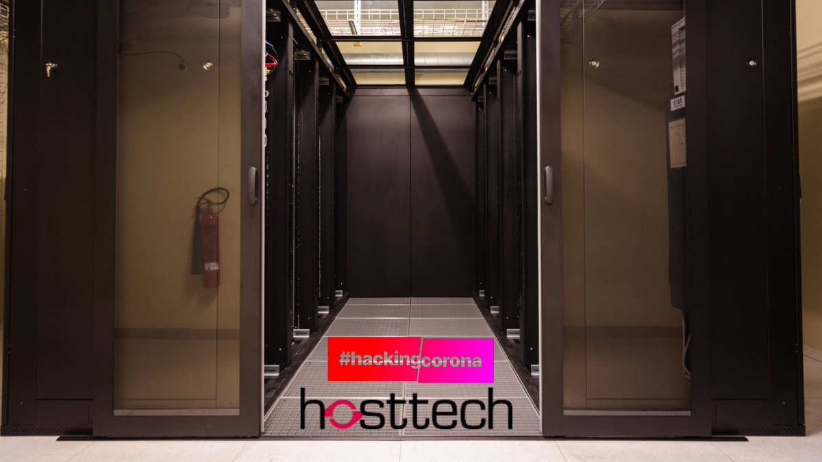 hackingcorona's tweet photo. So schaut das Rechenzentrum von 
@hosttech_ISP aus - hier wird gegen das Virus gerechnet.🖥️

Vielen Dank an @hosttech_ISP für Ihre Unterstützung!

#HackingCorona #StrongerTogether #foldingforCoVID19 

Mehr erfahren: https://t.co/nTMWaYH8jX https://t.co/sQJW3hcTVK
