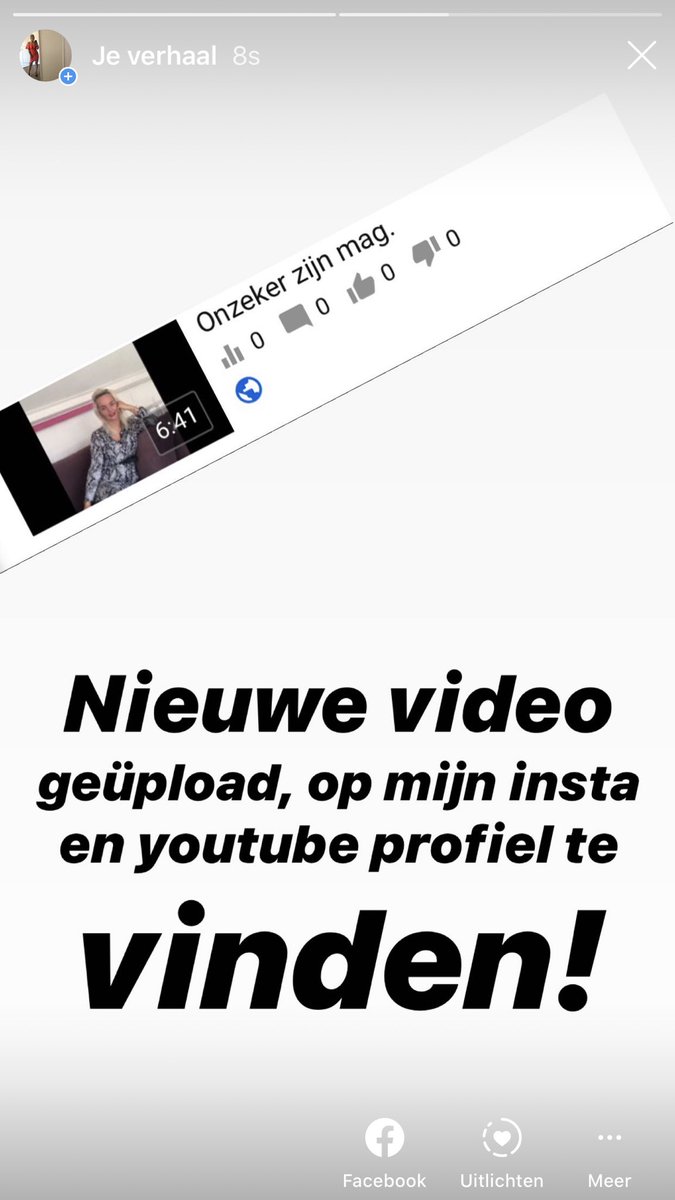 Onzekerheden, iedereen heeft ze!Bekijk snel mijn nieuwe vlog! youtube.com/channel/UCCO_C… #fitgirl #onzeker #vlogger #dutchvlogger #fitness #afvallen #onzekerheden #dutchie #dutchies