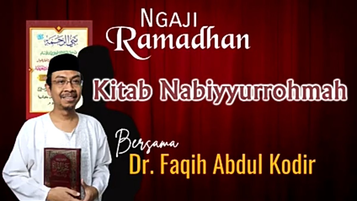 Masih anget... 
youtu.be/lDngDuITE7Q

#ngajionline #ngajipasaranramadhan
#mubadalah